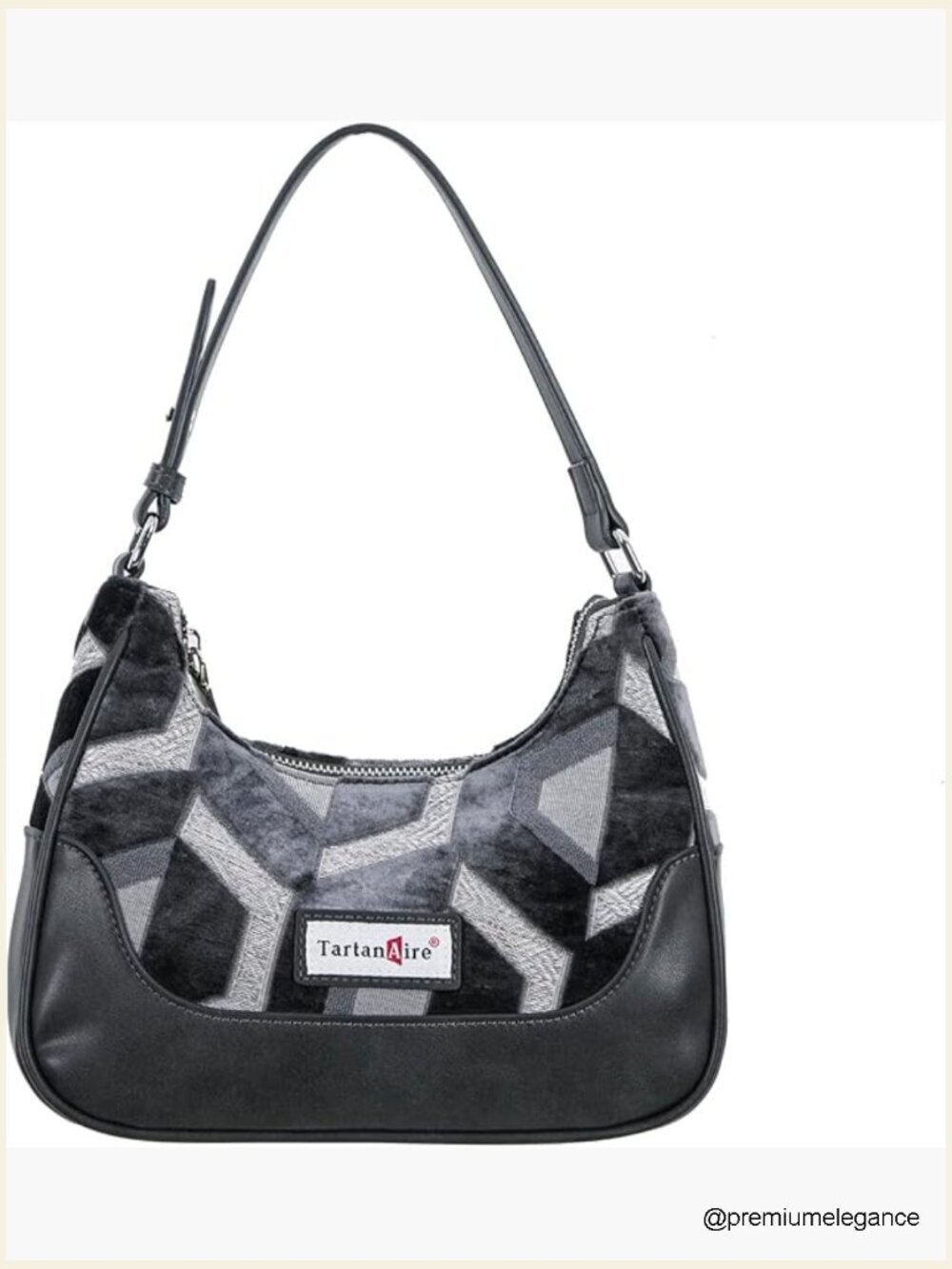 Vintage Hobo Tote Crossbody Bag with 2 Removable Straps